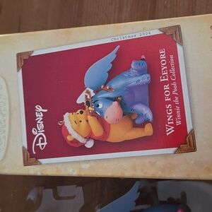 Hallmark Disney Wings for Eeyore Winnie The Pooh Vintage 2004 ornament Christmas